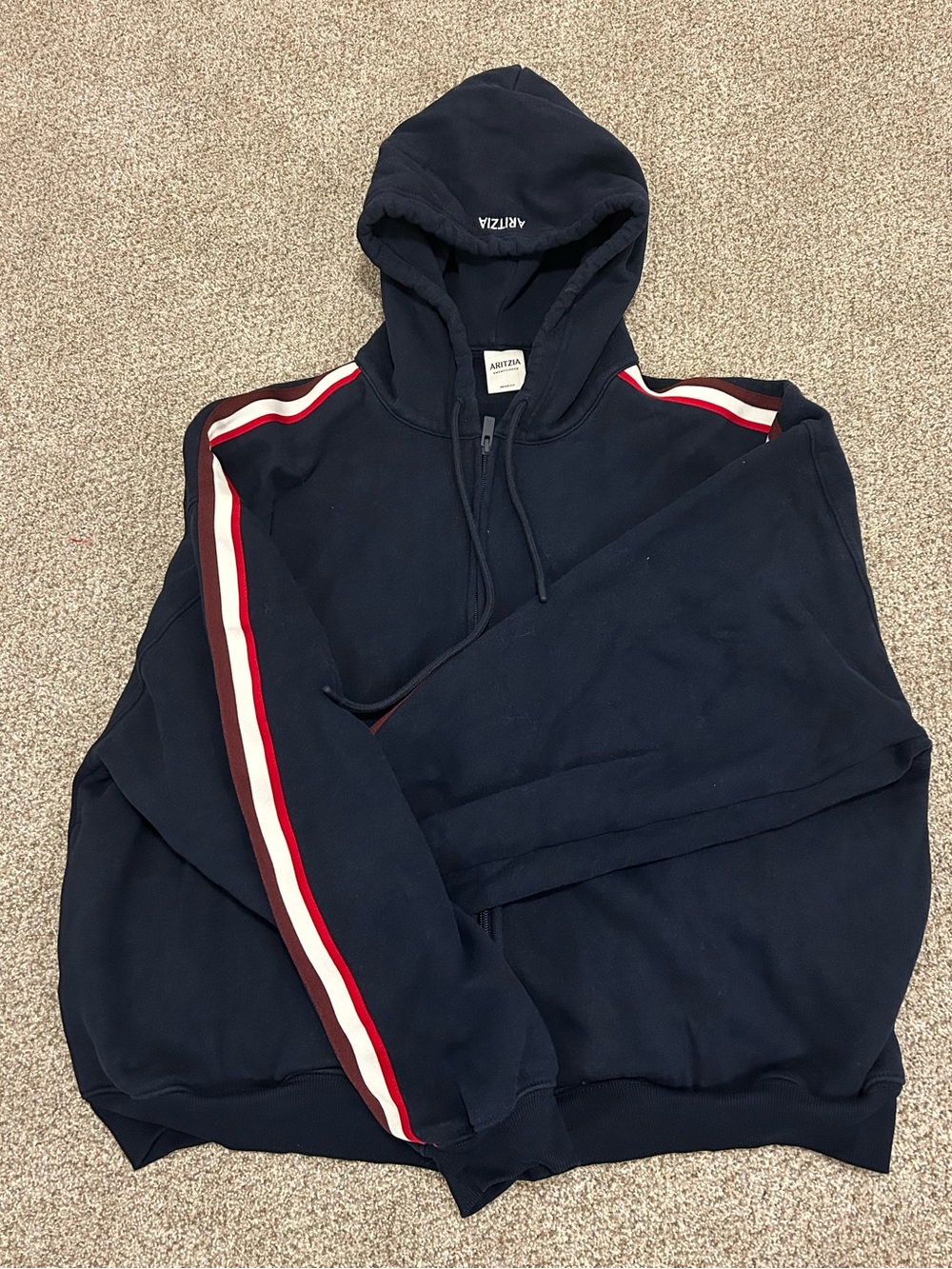 Aritzia Mega Fit Zip Hoodie